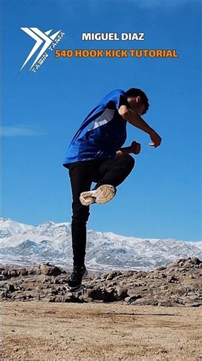 Miguel Diaz 540 Hook Kick 🔥 | Powerful Martial Arts Tutorial