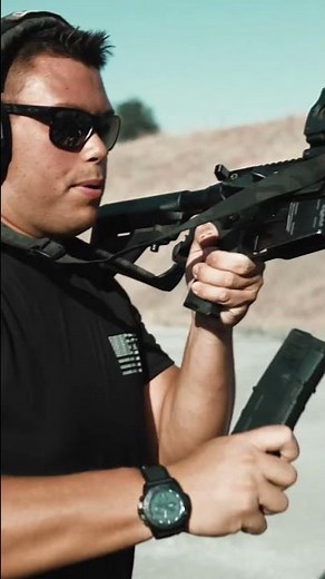 SUMMARIZED: Reloading an AR with a magazine from the belt