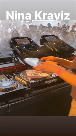 11K views · 199 reactions | Nina Kraviz  | Secret Society | Facebook