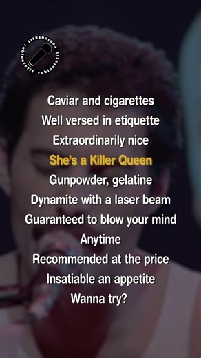 Killer (Music Video with Lyrics) Queen #shorts #lyrics