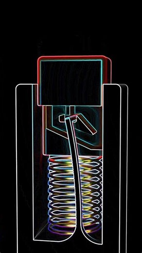 How a Button Works? (Simple 3D Animation Explanation) #animation #3danimation