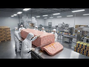 Inside the Massive Factory Producing Thousands of Canned Pork Packs Every Day