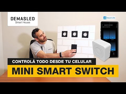 Transform your home into a Smart home 🏠 with the 4-Channel WiFi+RF Mini Switch ⚡