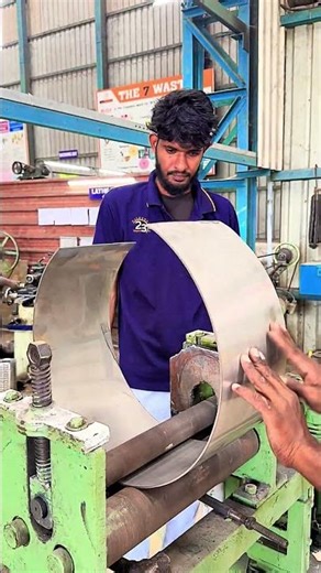 Curve bending machine #satisfying #welding #fabrication