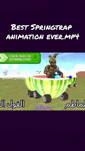 La mejor animación de Springtrap jamás creada