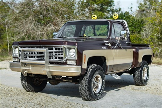 No Reserve: 1978 Chevrolet K10 Scottsdale Stepside 4×4