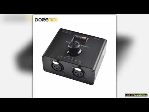DOREMiDi MIDI To DMX Controller MTD1024 Can Convert MIDI Messages To DMX Messages Upgrade Edition