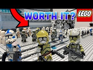 Lego Star Wars Clone Army Customs Full Review