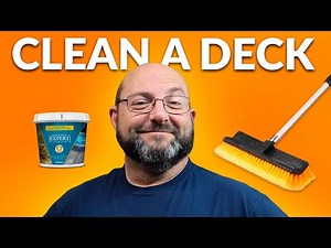 DECK CLEANING For Beginners [Step-By-Step ACTION PLAN] | Staining University
