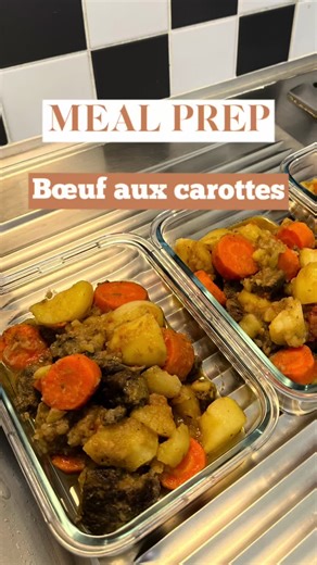 —Boruf aux carottes — #boeuf #mealprep #repas #tiktokfrance🇨🇵 #pourtoiii
