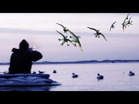 Longtail Duck Hunting Out of a Layout Boat | Brant Hunt