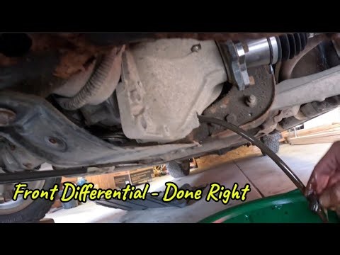 Front Differential Fluid Change | 2015 Chevy Tahoe (Inspection Included)