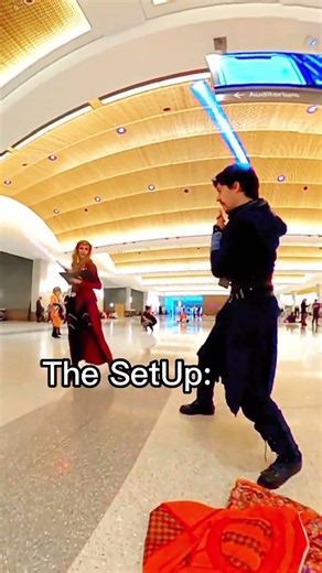 Scarlet Sith vs A Strange Jedi #cosplay