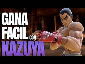 Como Usar A KAZUYA En SMASH ULTIMATE