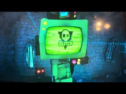 Glitch productions logo in crash bandicoot 4