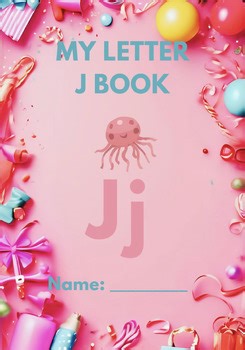 Letter J Mini Book Printable | Alphabet Mini Book | Preschool Letter of the Week