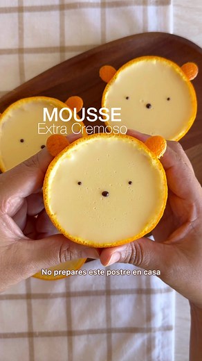 Mousse de Naranja Extra Cremoso: Receta deliciosa para toda la familia