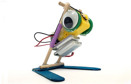 Cómo construir un robot saltarín casero