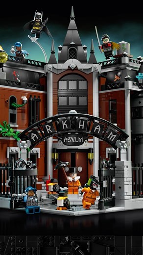 Ashnflash | This is our first ever LEGO DC Modular Building - of course from Batman - it’s Arkham Asylum! This is releasing on September 12th for... | Instagram