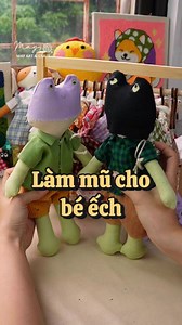 1.3M views · 10K reactions | Không biết làm đúng ý tưởng của các bạn chưa mà thành phẩm ra lạ quá. 藍 #handmade #diy #dolls #gift #tiemtaphoanhamay #thucong #sew #bupbe #thubong #gaubong | Thú bông vải Tiệm tạp hoá nhà MAY | Facebook