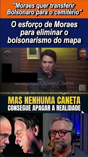 Cláudio Dantas expõe as intenções de Moraes