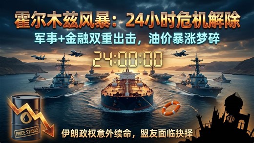霍尔木兹困局：快速解决还是错失良机？
