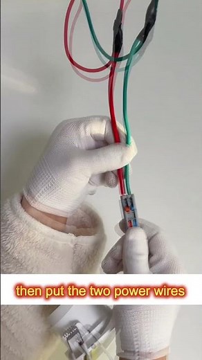 How to Change a Ceiling Light Using Connector | Easy Wiring#ElectricianTips#LightInstallation#shorts