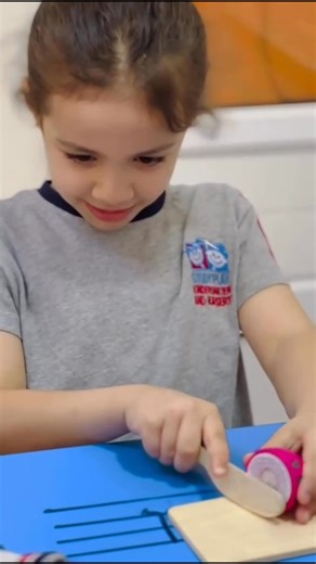 In Study Play Kindergarten, everything is connected to our name — we learn through study and play. Today, we explored fractions in Math! Our curious learners had so much fun discovering the difference between halves and wholes | Study Play Kindergarten and Nursery