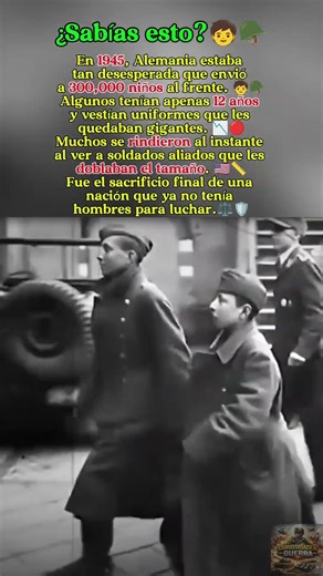 ​¡Los NIÑOS que defendieron BERLÍN en 1945! 🧒🪖 #historia #curiosidades #ww2 #militar #berlin