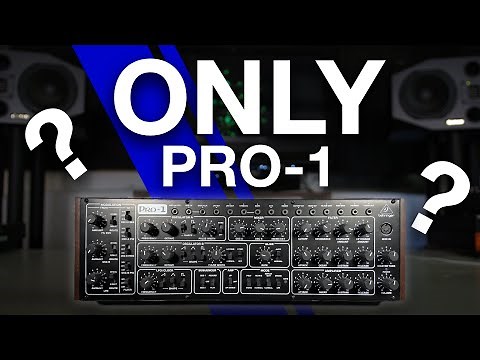 Build A Track Only Using The Behringer Pro-1