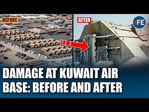Satellite Images Show Damage At Kuwait Air Base