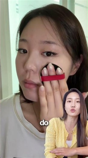 Foundation layering for pore-blurred skin #foundation hack #makeuphack #skincare