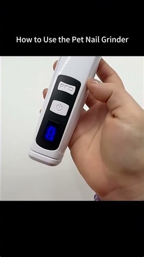 Keep your dog & cat’s nails safe & neat with this electric pet nail grinder.
