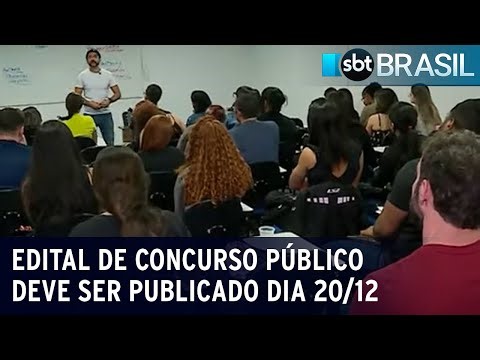 Concurso público nacional unificado terá 6.590 vagas | SBT Brasil (29/09/23)