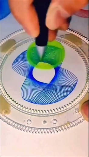 amazing spirograph art #shorts #shortsvideo