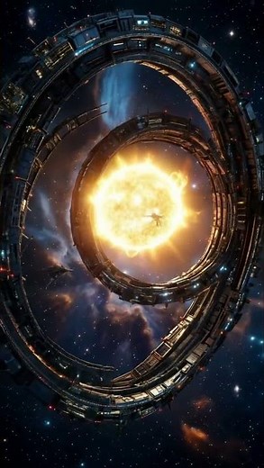 Dyson Sphere: Harvesting the Power of a Star | Megastructures 4K 8K #dyson #dysonsphere #powerstar