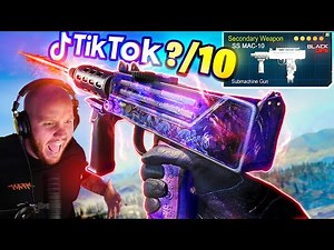 USING A STREAM SNIPER'S MAC-10 IN WARZONE!! GUN REVIEW Ft. Nickmercs, Cloakzy & SypherPK