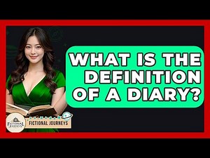 What Is The Definition Of A Diary? - Fictional Journeys