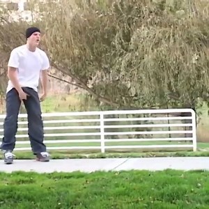 When Rob Dyrdek was trying to get this trick. #ThrowbackThursday | Think Less, Skate More