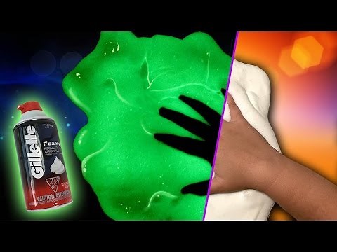 How to Make Fluffy Slime / Glow in the Dark / DIY Slime / No Blacklight Fluffy Slime Recipe