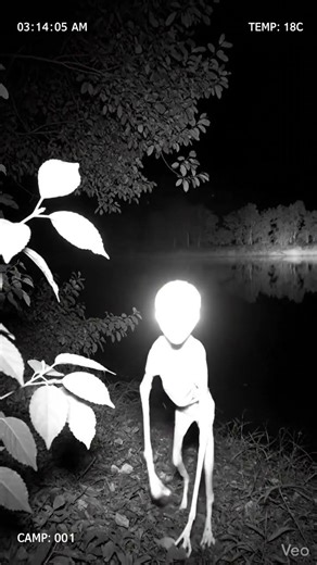 Glowing Eyes in the Dark | Night Vision Lake Footage