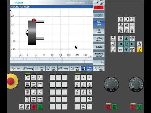 SIEMENS SINUMERIK 828D LATHE CNC