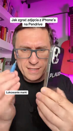 Jak zgrać zdjęcia z iPhone'a na pendrive #iphonetricks #iphonetips #iphonehacks #iphonetutorial