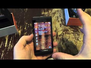 AT&T BlackBerry Z10 Unboxing
