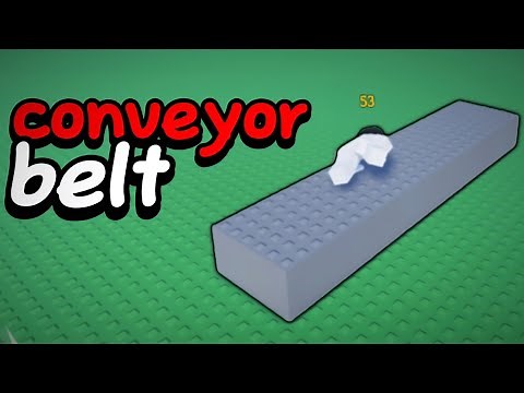How To Make a CONVEYOR in The Chosen One.. (Roblox)