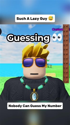 Win $100 If you guess My Number 😏 r #robloxshorts