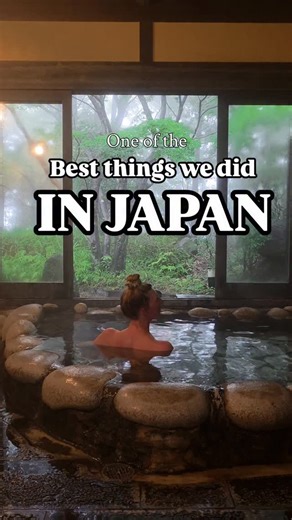 Helena | UK Travel Blogger on Instagram: "One of the best things we did in Kyushu was rent a day onsen in Beppu! ♨️ Beppu is a city famous for its hot springs and you can see steam rising from the ground around the city, food is cooked in the steam and you can visit the Hells of Beppu, 8 hot spring pools in vibrant blue and red colours that are dotted around the city. But if you want to experience a hot spring here, you could either go to a public onsen, stay in an onsen hotel or you can rent a