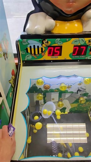 🐝🍯Bumble Bee Honey Pot | Attempt #1#bumblebee #honey #arcade #highscore