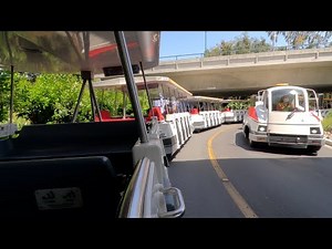 Disneyland Tram - Round Trip | Bonus Video | 05/16/23 | Disneyland Resort