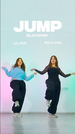 BLACKPINK - JUMP after 8 months #kpopchallenge #dance #kpop #blackpink #katseye #lesserafim